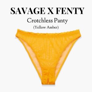 SAVAGE X FENTY Crotchless Panty BNWT